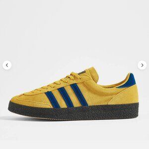 Adidas Elland SPZL 6 US 5.5 UK Spice Yellow Ash Blue SS20 Spezial Leeds United